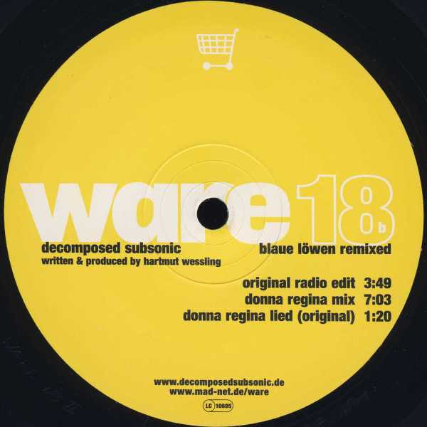 Decomposed Subsonic - Blaue Löwen Remixed | Ware (ware 18) - 4