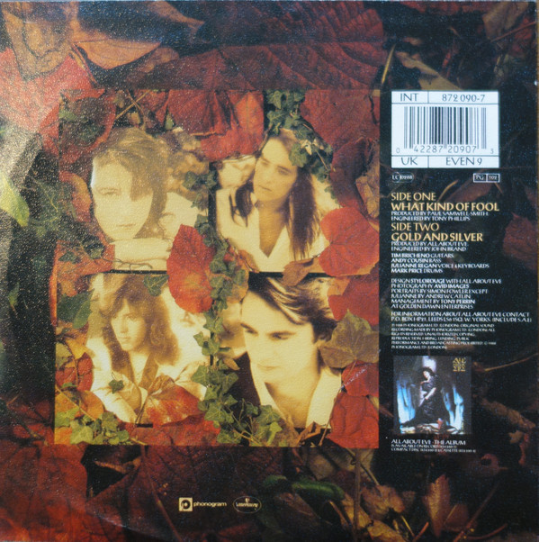 All About Eve - What Kind Of Fool | Mercury (872 090-7) - 2