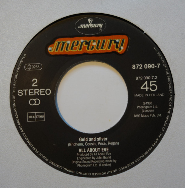 All About Eve - What Kind Of Fool | Mercury (872 090-7) - 3