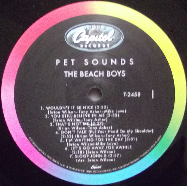 The Beach Boys - Pet Sounds (LP, Album, Mono 50th) | Capitol Records (T 2458) - 3