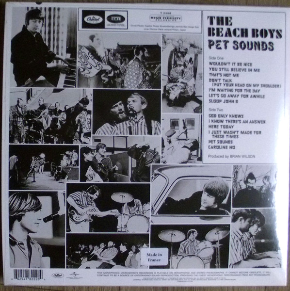 The Beach Boys - Pet Sounds (LP, Album, Mono 50th) | Capitol Records (T 2458) - 2
