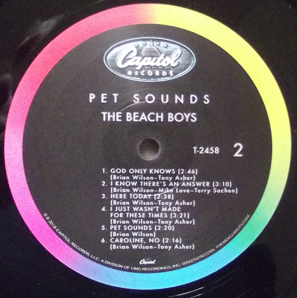 The Beach Boys - Pet Sounds (LP, Album, Mono 50th) | Capitol Records (T 2458) - 4