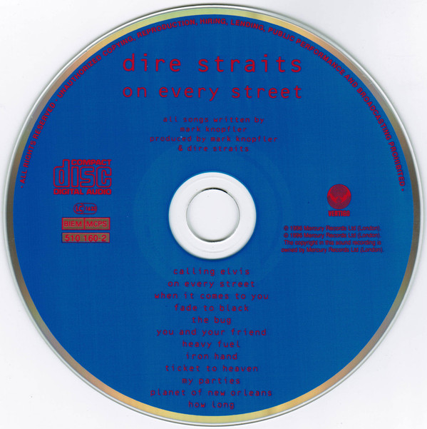 Dire Straits - On Every Street | Vertigo (510160-2) - 2
