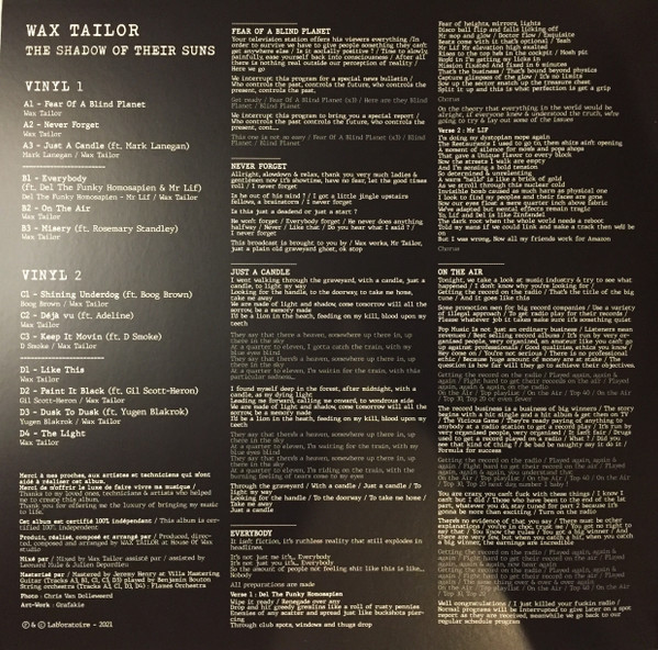 Wax Tailor - The Shadow Of Their Suns | Lab'Oratoire (LAB042) - 4 Wax Tailor - The Shadow Of Their Suns | Lab'Oratoire (LAB042) - 4