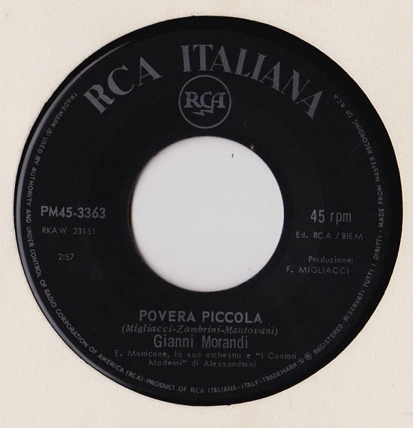 Gianni Morandi - Notte Di Ferragosto | RCA Italiana (PM45 3363) - 4 Gianni Morandi - Notte Di Ferragosto | RCA Italiana (PM45 3363) - 4