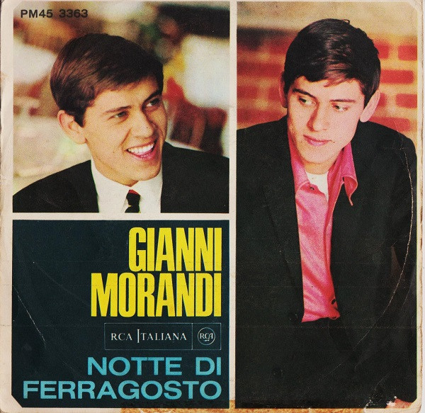 Gianni Morandi - Notte Di Ferragosto | RCA Italiana (PM45 3363)