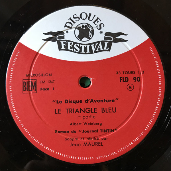 Albert Weinberg - Jean Maurel - Le Triangle Bleu | Disques Festival (FLD 90 M) - 4 Albert Weinberg - Jean Maurel - Le Triangle Bleu | Disques Festival (FLD 90 M) - 4