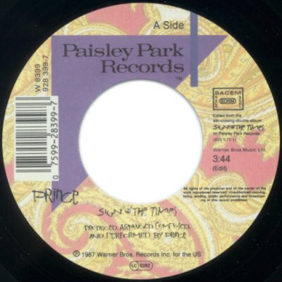 Prince - Sign "O" The Times | Paisley Park (W 8399) - 3
