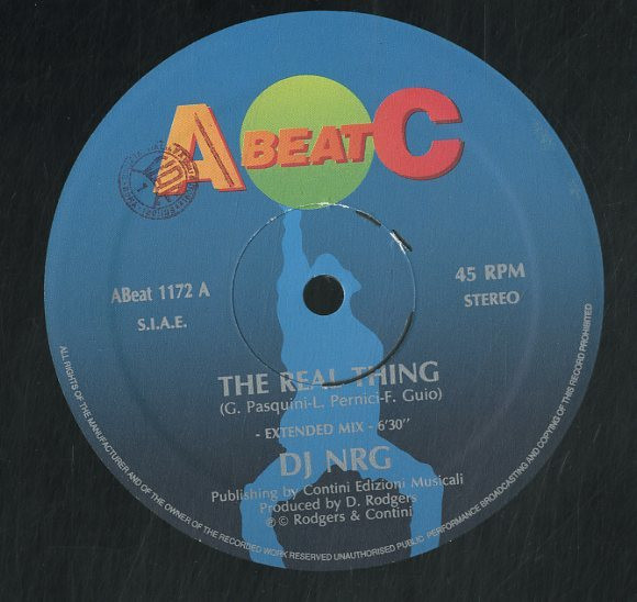 DJ NRG - The Real Thing | A.Beat-C. (ABeat 1172) - 3