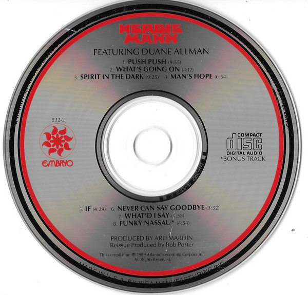 Herbie Mann - Push Push | Embryo Records (532-2) - 4