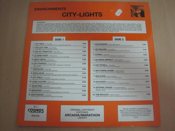 Various - Groszstadt = City-Lights | Cosmos (375.212) - 2 Various - Groszstadt = City-Lights | Cosmos (375.212) - 2