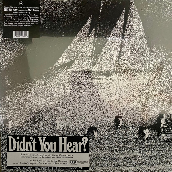 Mort Garson - Didn't You Hear? | Sacred Bones Records (SBR3031) - main