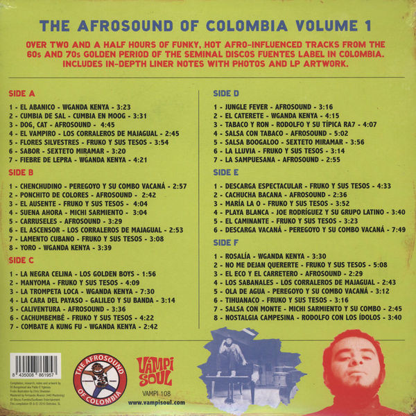 Various - The Afrosound Of Colombia Volume 1 | Vampi Soul (VAMPI 108) - 2