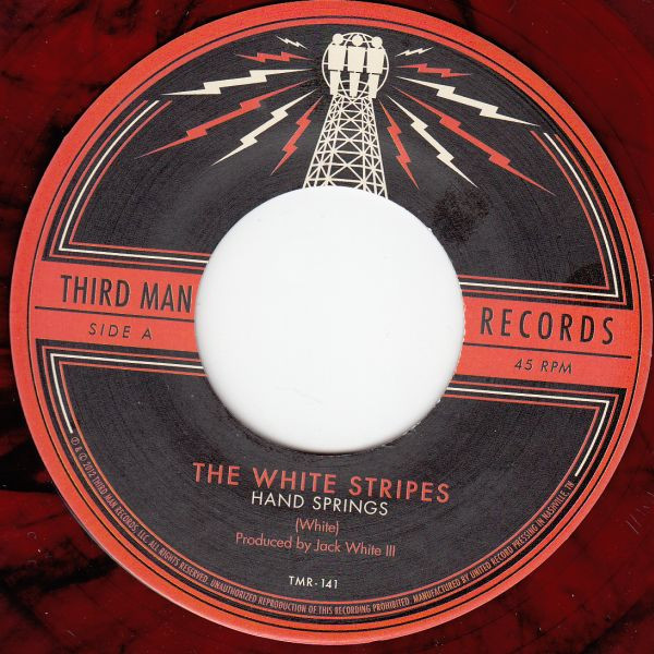 The White Stripes - Hand Springs | Third Man Records (TMR 141) - 3 The White Stripes - Hand Springs | Third Man Records (TMR 141) - 3