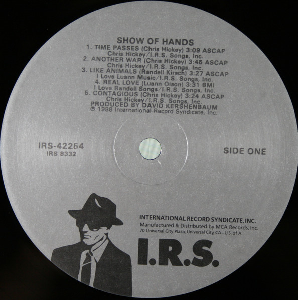 Show Of Hands - Show Of Hands | I.R.S. Records (IRS 42254) - 3
