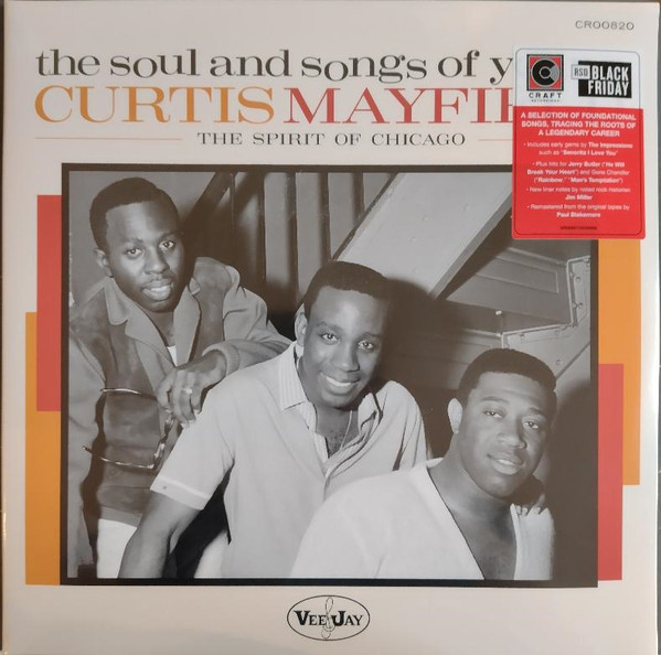 Various - The Soul And Songs Of Young Curtis Mayfield: The Spirit Of Chicago | Vee Jay Records (00888072630666) - 2 Various - The Soul And Songs Of Young Curtis Mayfield: The Spirit Of Chicago | Vee Jay Records (00888072630666) - 2