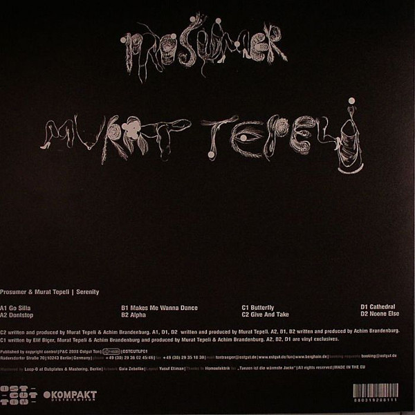 Prosumer & Murat Tepeli - Serenity | Ostgut Ton (OSTGUTLP01) - 2