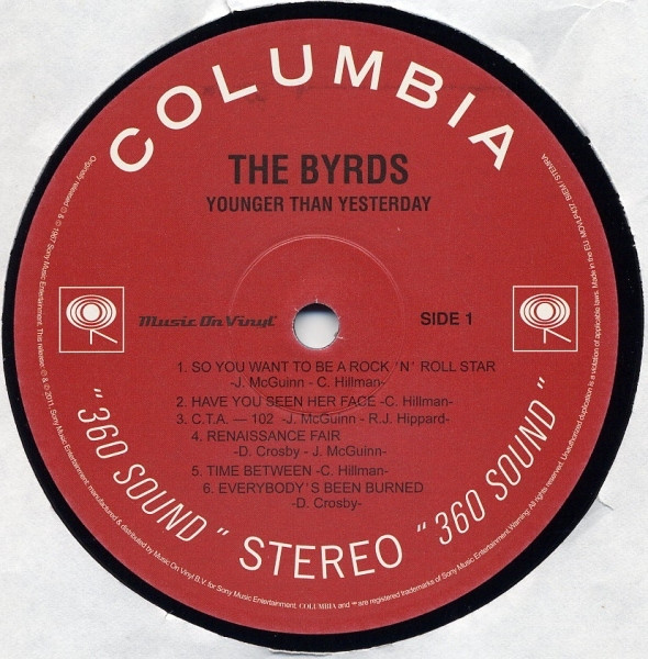 The Byrds - Younger Than Yesterday | Music On Vinyl (MOVLP437) - 3 The Byrds - Younger Than Yesterday | Music On Vinyl (MOVLP437) - 3