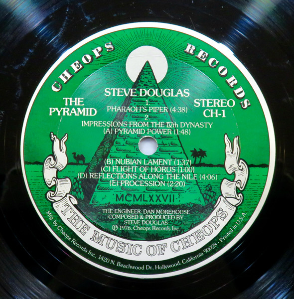 Steve Douglas - The Music Of Cheops | Cheops Records, Inc. (CH-1) - 3 Steve Douglas - The Music Of Cheops | Cheops Records, Inc. (CH-1) - 3