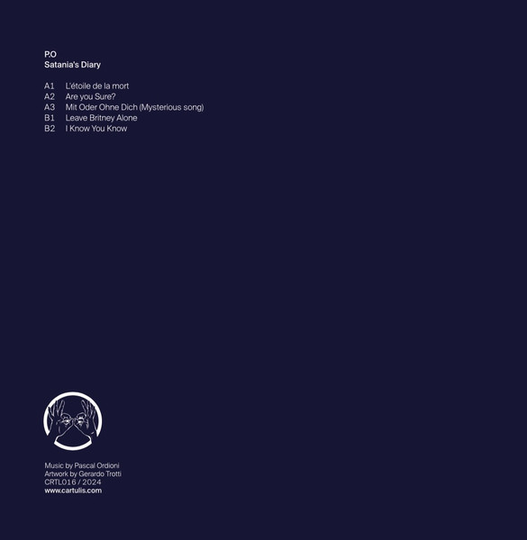 P.O - Satania’s Diary | Cartulis Music (CRTL016) - 2