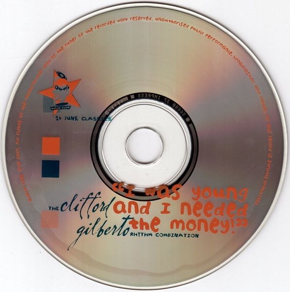 The Clifford Gilberto Rhythm Combination - I Was Young And I Needed The Money | Ninja Tune (ZEN CD37) - 3