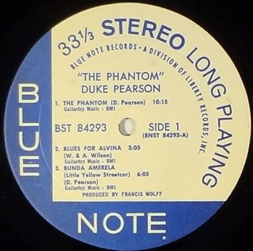 Duke Pearson - The Phantom | Blue Note (BST 84293) - 3