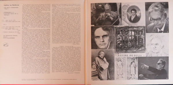 Ludwig Van Beethoven - Otto Klemperer , Philharmonia Orchestra - Symphonie N° 3 "Héroïque" / Ouverture Fidelio | La Voix De Son Maître (2C 069-00796) - 3