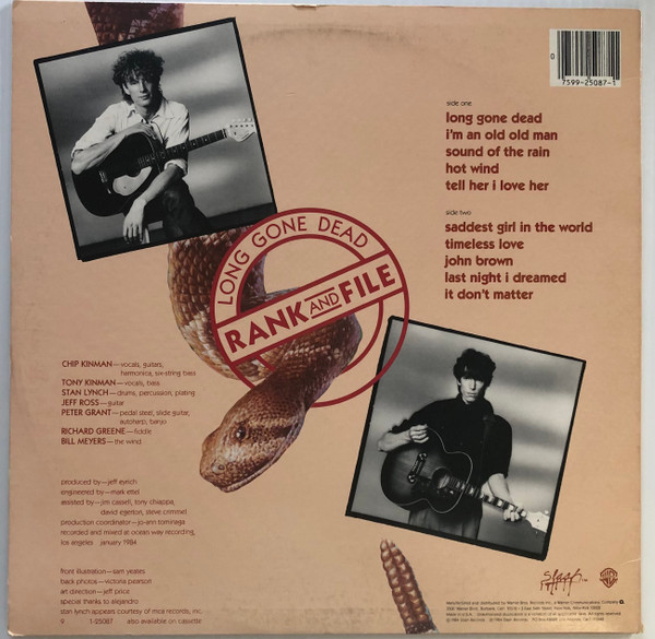 Rank & File - Long Gone Dead | Slash (1-25087) - 2 Rank & File - Long Gone Dead | Slash (1-25087) - 2