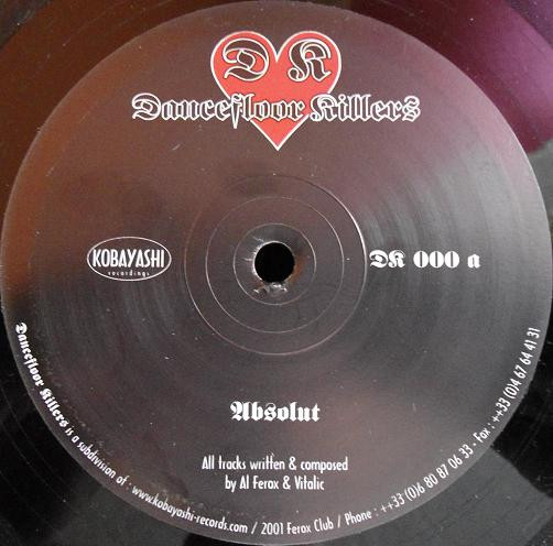 Vital Ferox - Absolut | Dancefloor Killers (DK 000) - 3