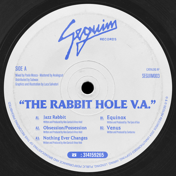 Vince Void , Alex Garcia , Santacreu , The Eyes of Goa - The Rabbit Hole V.A. | SEGUIM Records (SEGUIM003) - main Vince Void , Alex Garcia , Santacreu , The Eyes of Goa - The Rabbit Hole V.A. | SEGUIM Records (SEGUIM003) - main