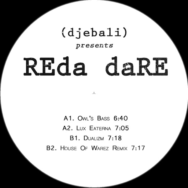 ( djebali ) presents REda daRE