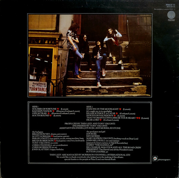 Thin Lizzy - Bad Reputation | Vertigo (PRICE 12) - 2 Thin Lizzy - Bad Reputation | Vertigo (PRICE 12) - 2