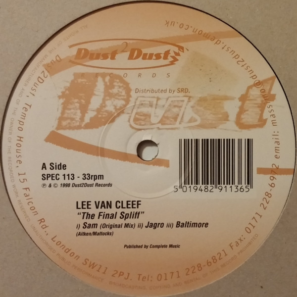 Lee Van Cleef - The Final Spliff | Dust 2 Dust Records (SPEC 113)