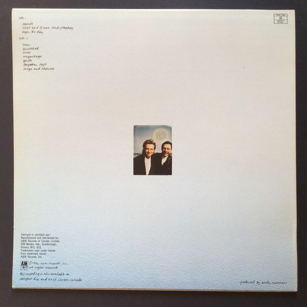 Andy Summers , Robert Fripp - Bewitched [Vinyl] | A&M Records (SP-95011) - 3
