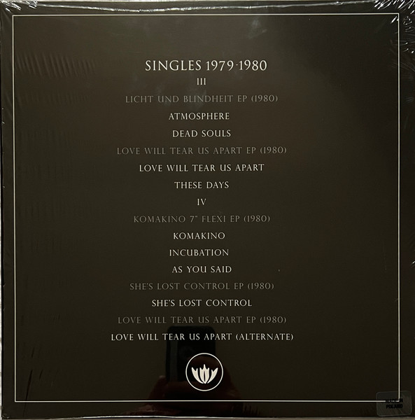 Joy Division - Singles 1979-1980 LP | Transmission Records (none) - 2