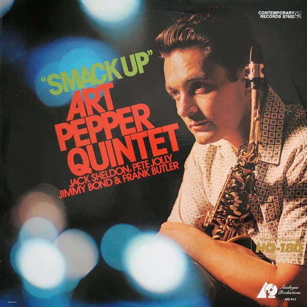Art Pepper Quintet - Smack Up LP | Analogue Productions (APJ 012) - main