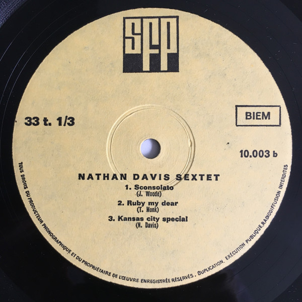 The Nathan Davis Sextet - Peace Treaty | SFP (SFP 10.003) - 4 The Nathan Davis Sextet - Peace Treaty | SFP (SFP 10.003) - 4