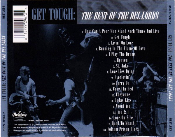 The Del Lords - Get Tough:The Best Of The Del-Lords | Restless Records (01877-72967-2) - 2