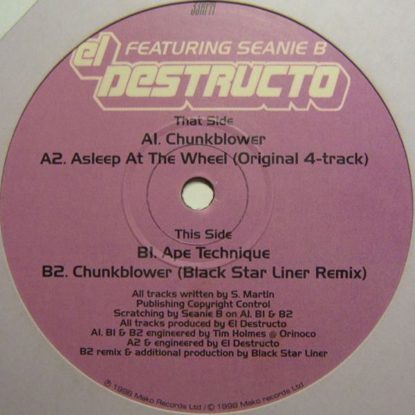 El Destructo - Chunkblower | Kahuna Cuts (KCUTS006)