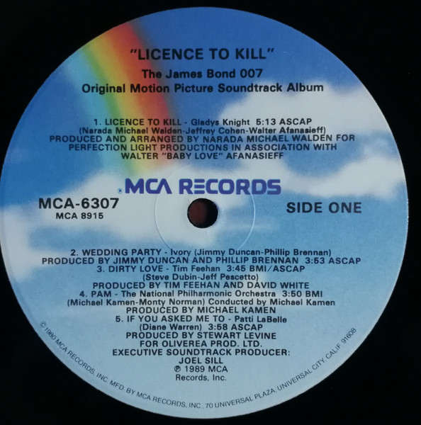 Licence To Kill (Original Motion Picture Soundtrack Album)