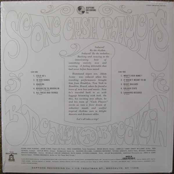 Scone Cash Players - Brooklyn To Brooklin | Daptone Records (DAP-073) - 2 Scone Cash Players - Brooklyn To Brooklin | Daptone Records (DAP-073) - 2