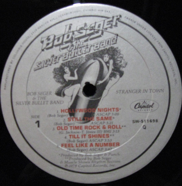 Bob Seger And The Silver Bullet Band - Stranger In Town [Vinyl] | Capitol Records (SW-511698) - 3
