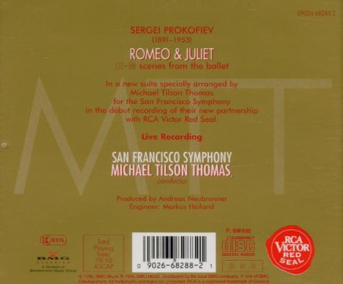 Sergei Prokofiev - Michael Tilson Thomas - San Francisco Symphony - Romeo And Juliet: Scenes From The Ballet | RCA Victor Red Seal (09026-68288-2) - 2 Sergei Prokofiev - Michael Tilson Thomas - San Francisco Symphony - Romeo And Juliet: Scenes From The Ballet | RCA Victor Red Seal (09026-68288-2) - 2