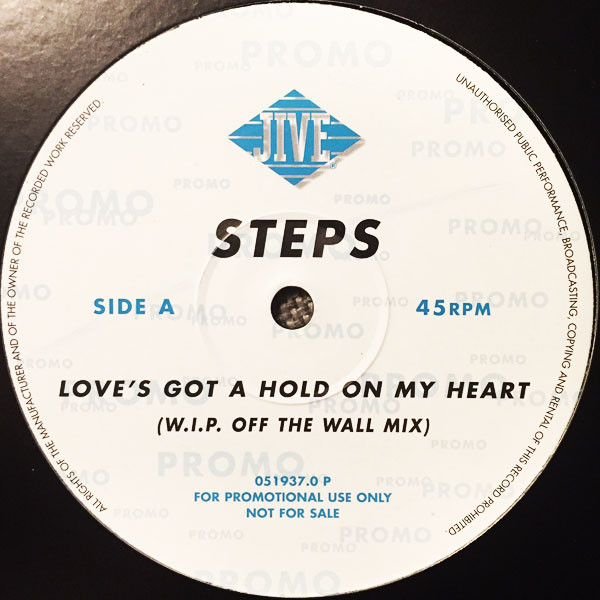 Steps - Love's Got A Hold On My Heart | Jive (051937.0 P)