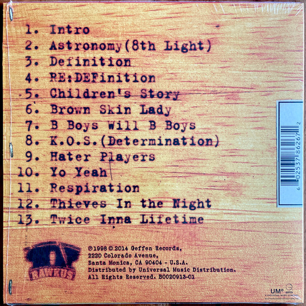 Black Star - Mos Def & Talib Kweli Are Black Star | Rawkus (B0020913-01) - 2