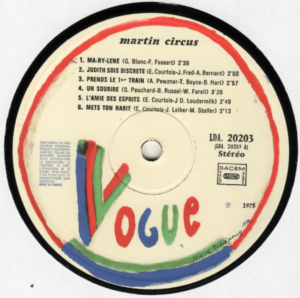 Martin Circus - N°1 USA Hits Of The 60's | Vogue (LDA. 20203) - 3