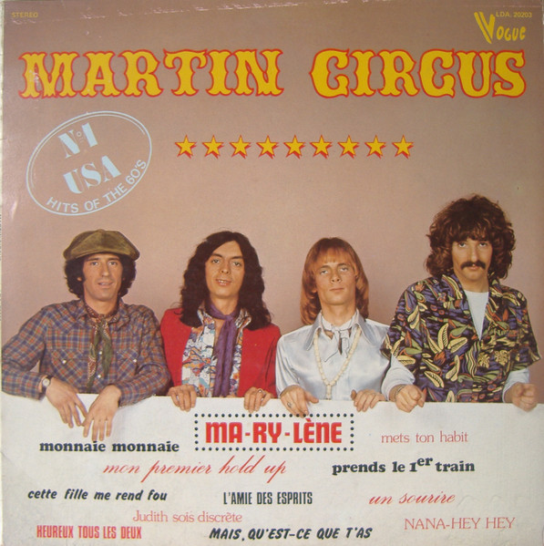 Martin Circus - N°1 USA Hits Of The 60's | Vogue (LDA. 20203) - main