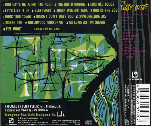 Brian Setzer Orchestra - The Dirty Boogie | Toy's Factory (TFCK-87170) - 2