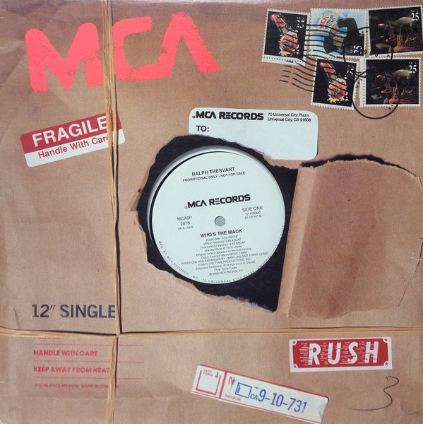 Ralph Tresvant - Who's The Mack | MCA Records (MCA8P 2878) - main