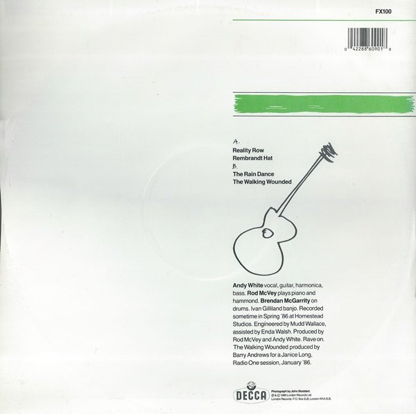 Andy White - Reality Row / Rembrandt Hat | Decca (FX 100) - 2 Andy White - Reality Row / Rembrandt Hat | Decca (FX 100) - 2